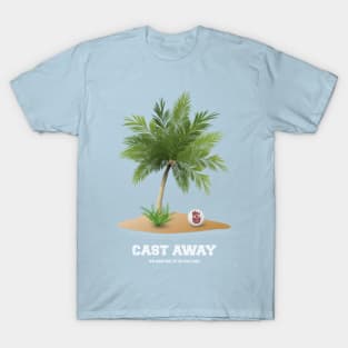 Cast Away - Alternative Movie Poster T-Shirt